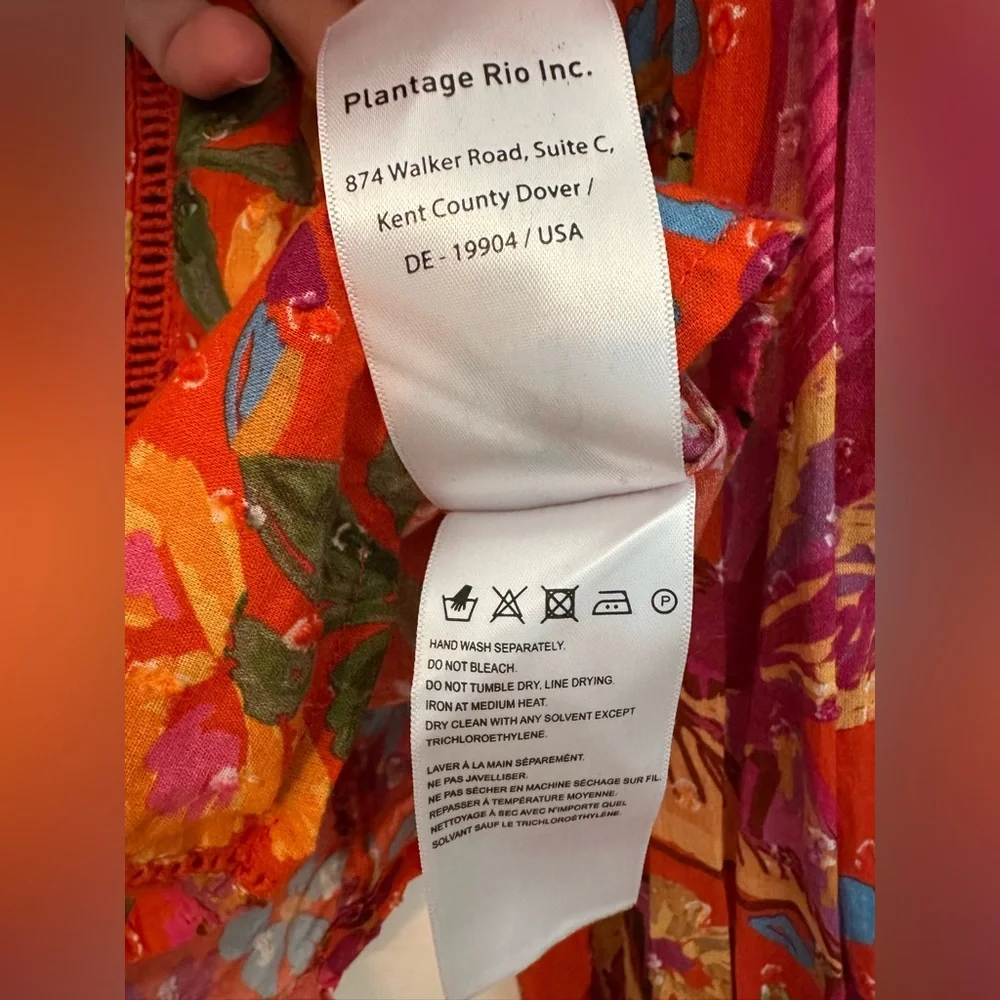 FARM Rio Red Spring Bananas Blouse - Picture 14 of 16